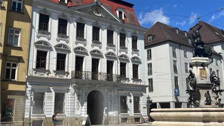Mooie gevels in Augsburg