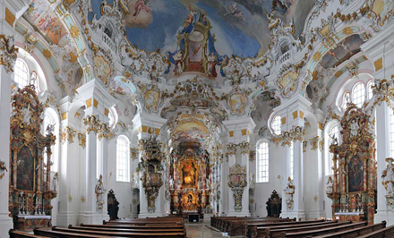 Interieur Wieskirche
