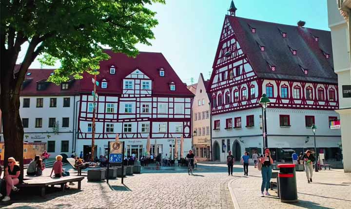 Nördlingen aan de Romantische Strasse