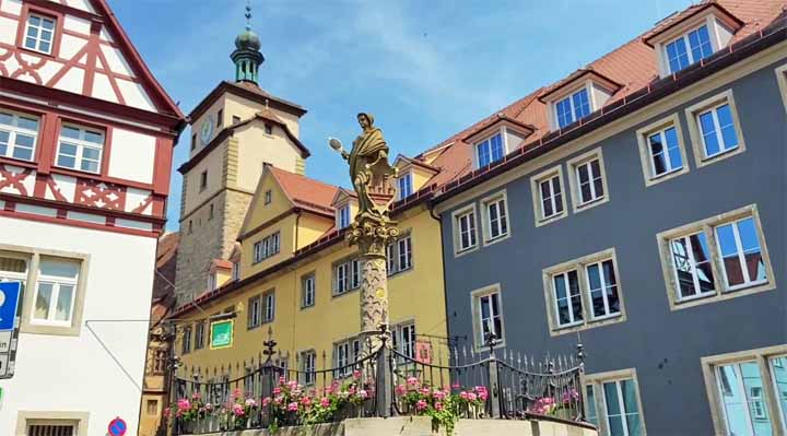 Het middeleeuwse  Rothenburg