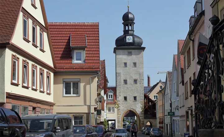 Weikersheim aan de Romantische Strasse