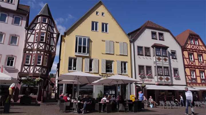 Vakwerkhuizen in Wertheim